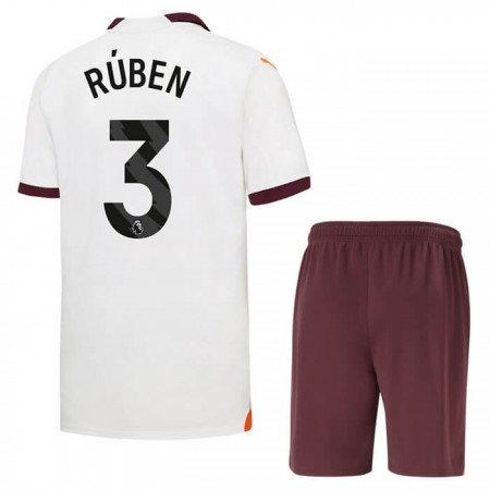 Camiseta de fútbol Manchester City Ruben 3 Niño 2ª equipación 2023-24